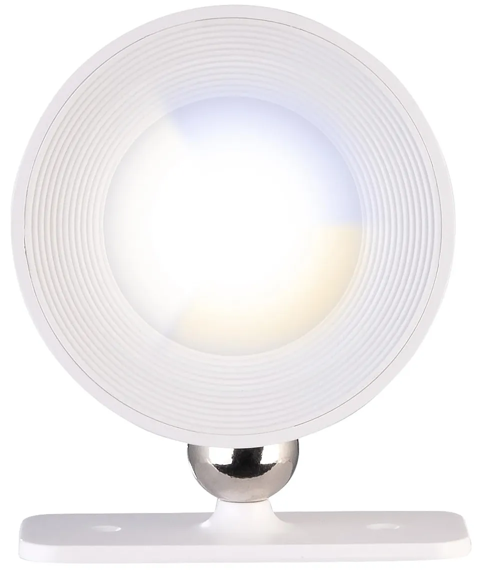 Lunartec Innenbeleuchtung LED-Wandleuchte Magnet weiß dimmbar CCT Akku