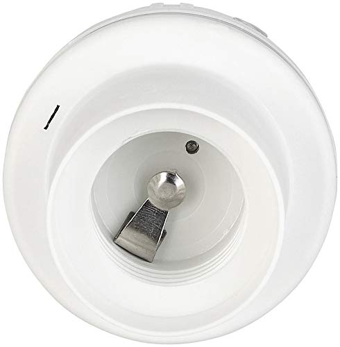 Lunartec Klatschschalter E27 Fassung Adapter Geräuschsensor