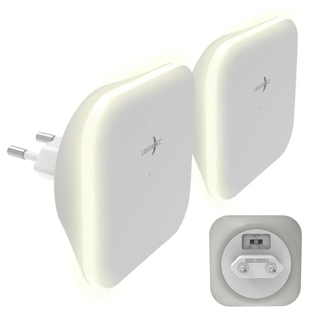 Lunartec Innenbeleuchtung Nachtlicht 2er-Set dimmbar CCT