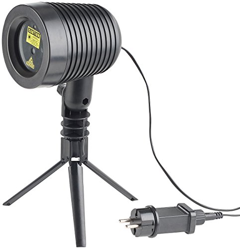 Lunartec Licht-Dekoration Laserprojektor LP-300 rot-grün IP44