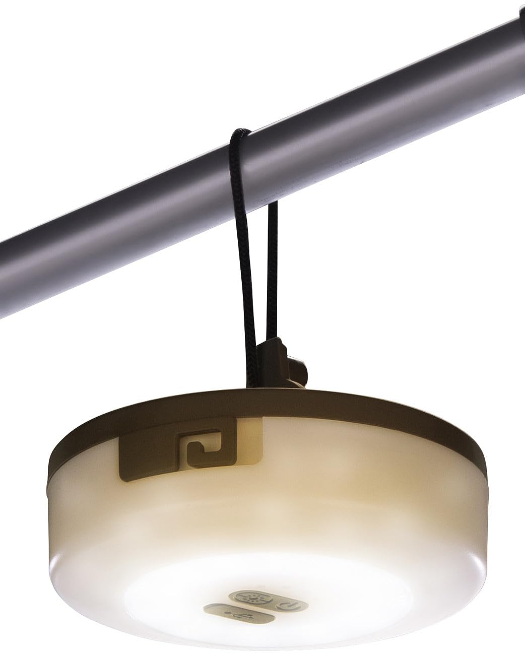 Lunartec Licht-Dekoration 2in1 Campingleuchte 10 m 130 LEDs weiß