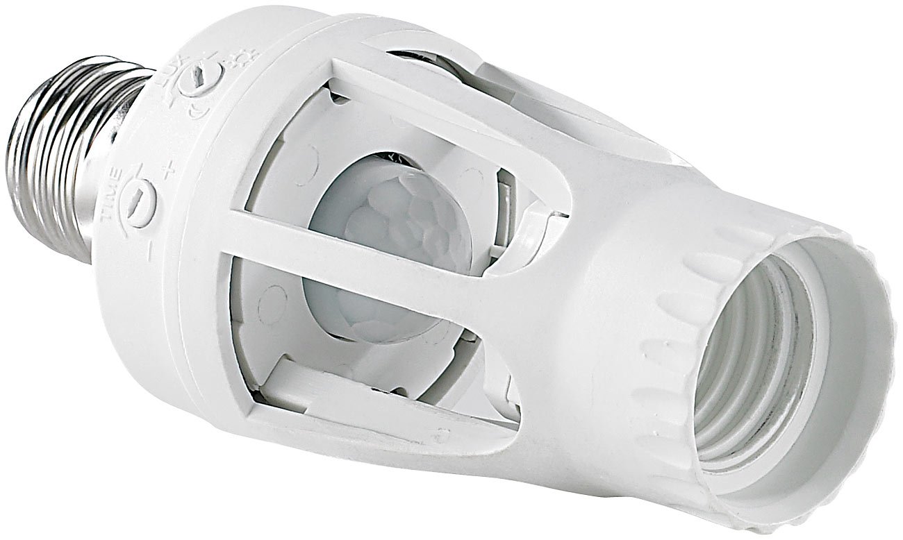 Lunartec E27 Fassung mit 360° Bewegungsmelder