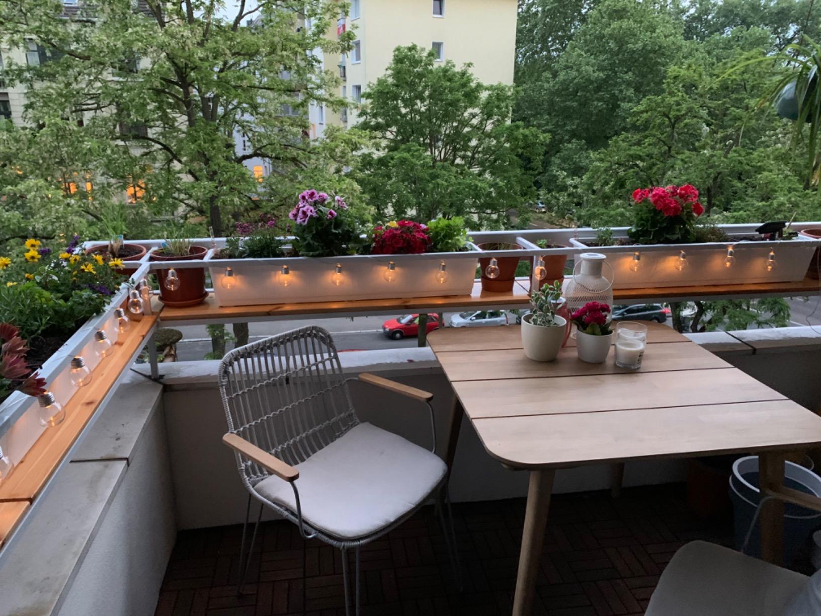 Lunartec Licht-Dekoration Solar-Lichterkette 20 LEDs warmweiß
