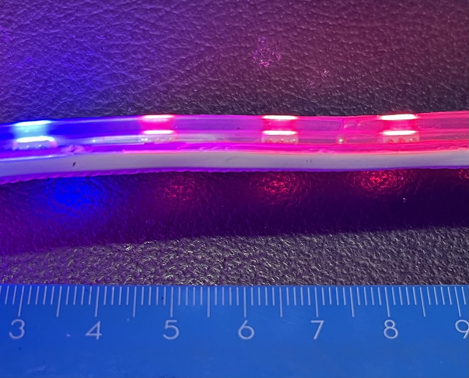 Lunartec Leuchtmittel LED-Pflanzenstreifen 3 m rot-blau