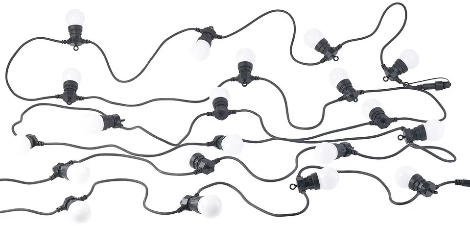 Lunartec Licht-Dekoration Lichterkette 20 LEDs 13 m IP44 außen