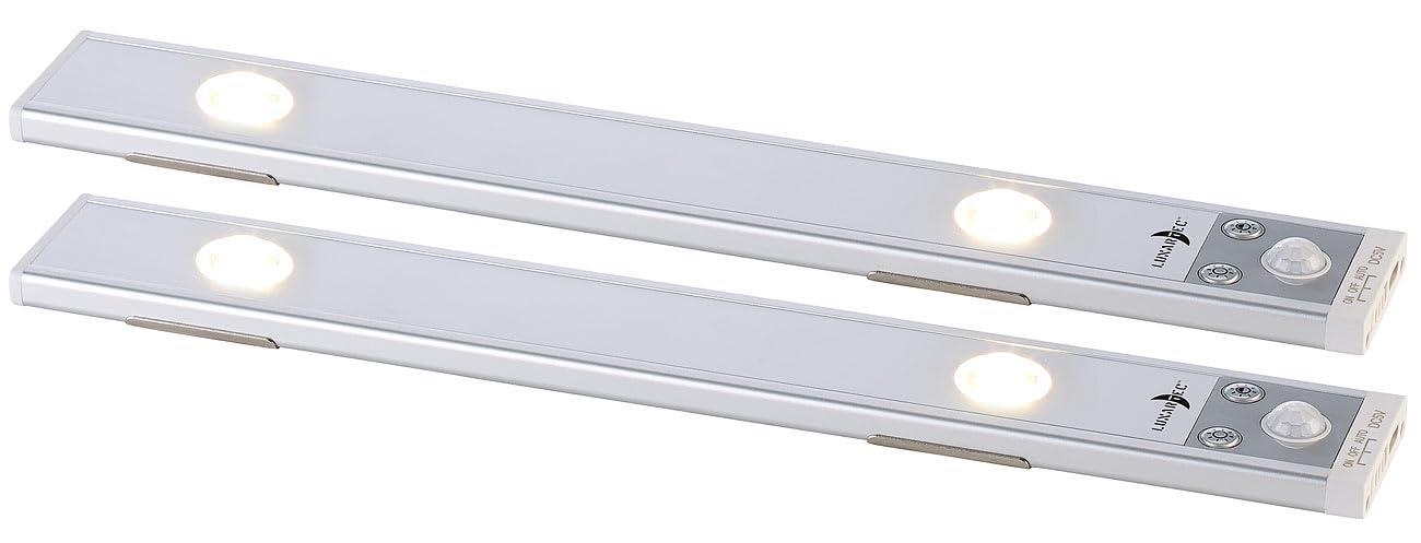 Lunartec Innenbeleuchtung Akku-Unterbauleuchte 70 lm 2er-Set