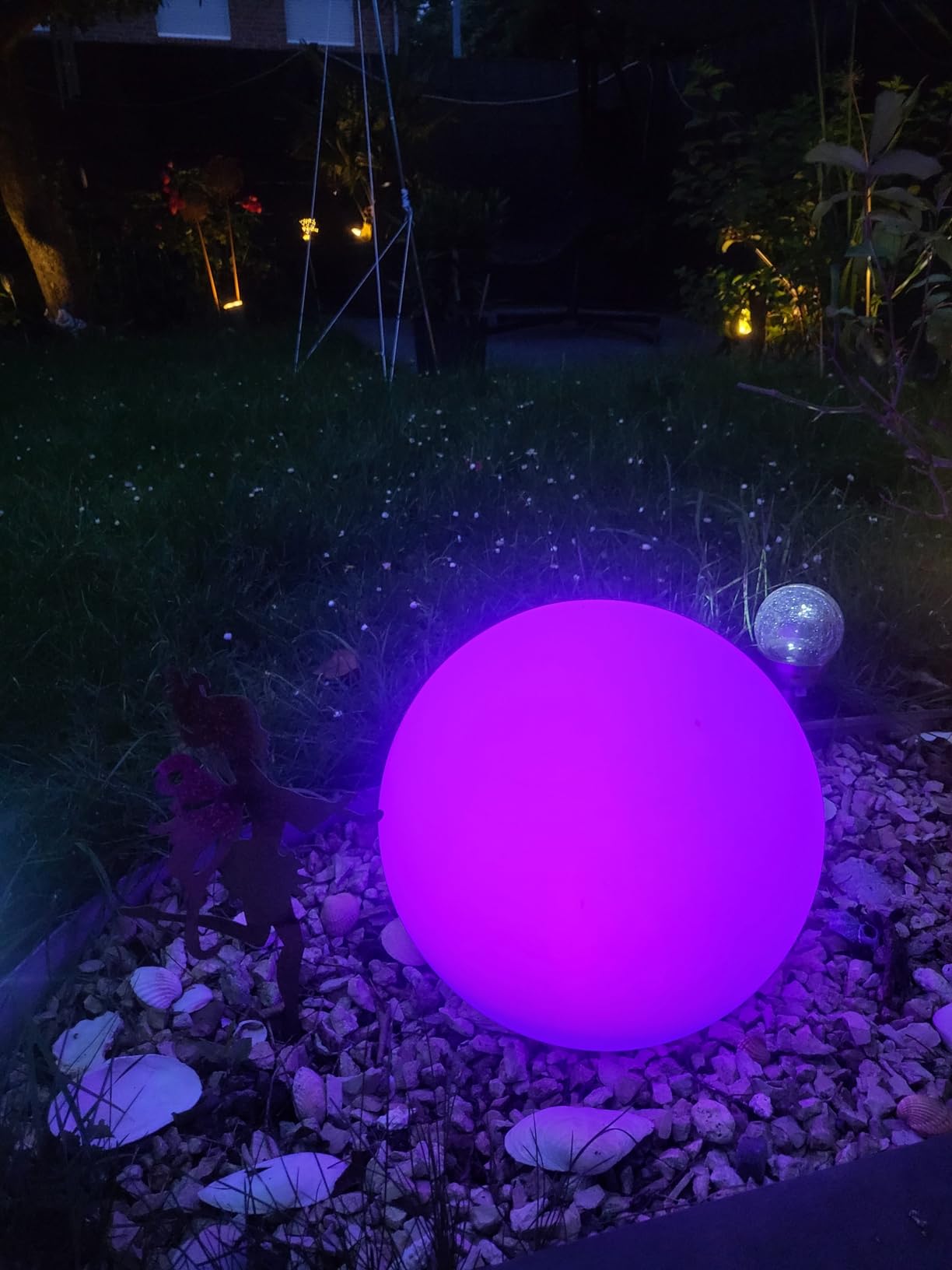 Bonetti Solar Lights Kugelleuchte XL 40cm RGB IP67