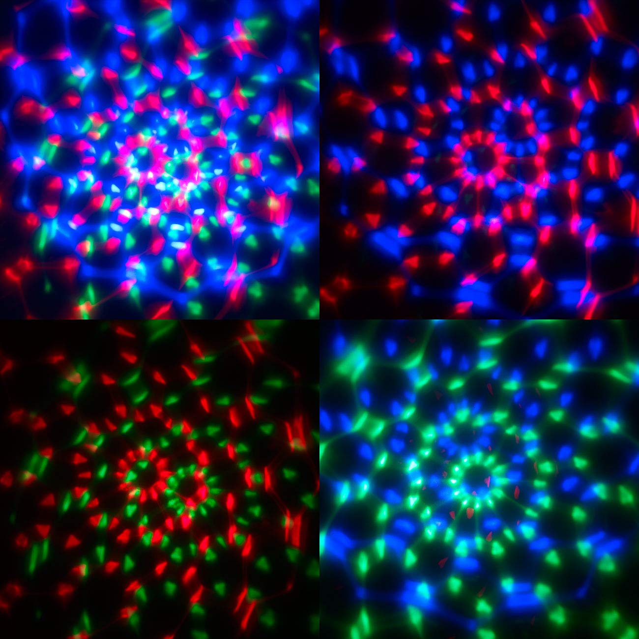Lunartec Licht-Dekoration Mini-Disco-Licht RGB USB RGB