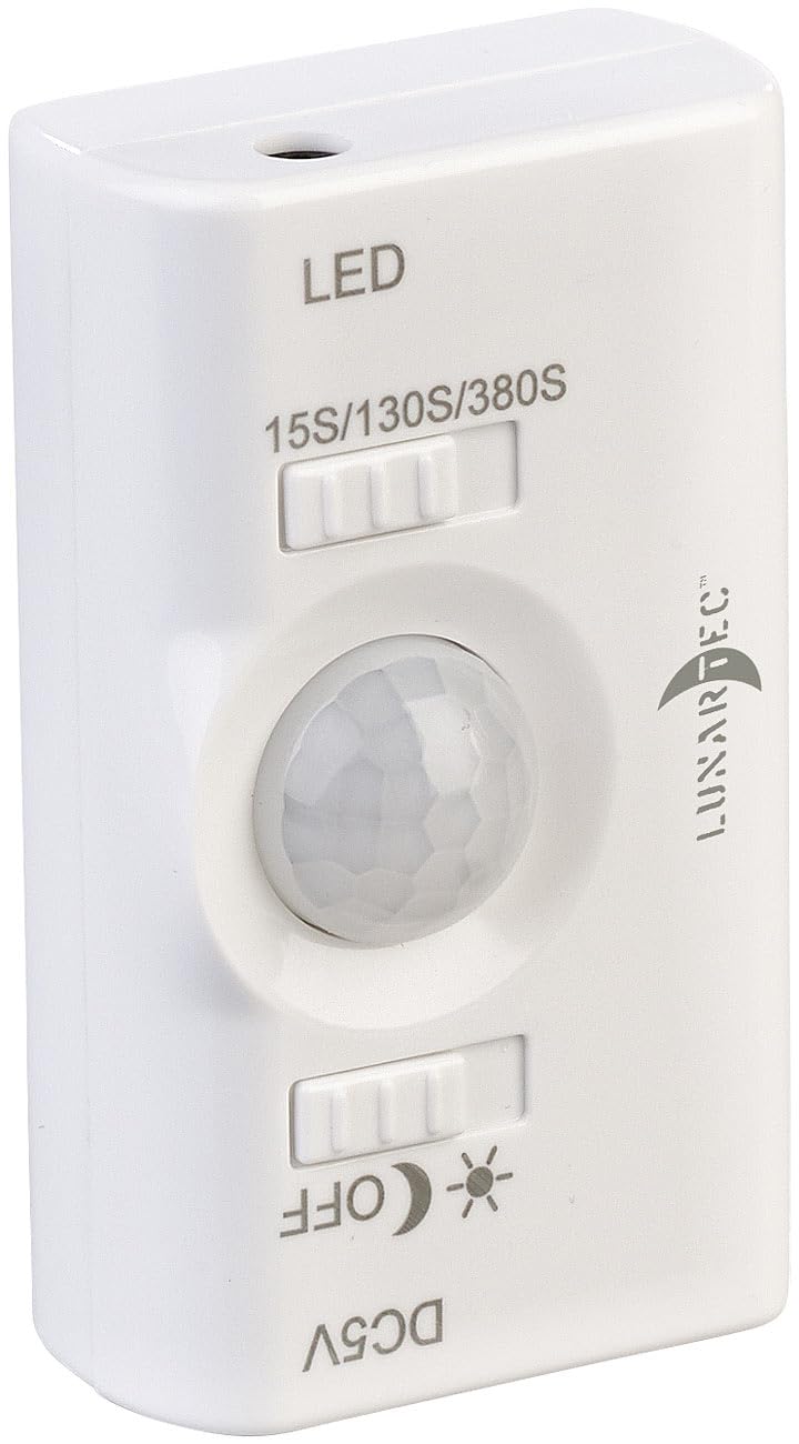 Lunartec LED-Streifen Akku 2er-Set 100 cm warmweiß PIR 180 lm