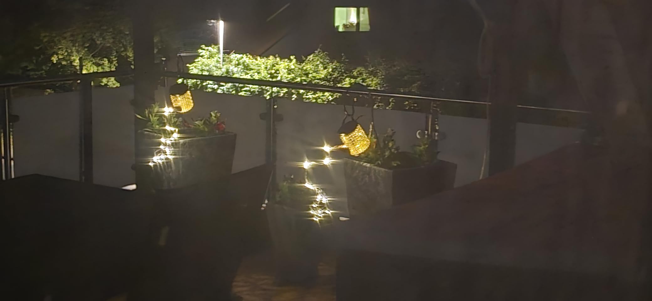 Lunartec Licht-Dekoration Solar-Gießkanne kupfer 2er-Set LED