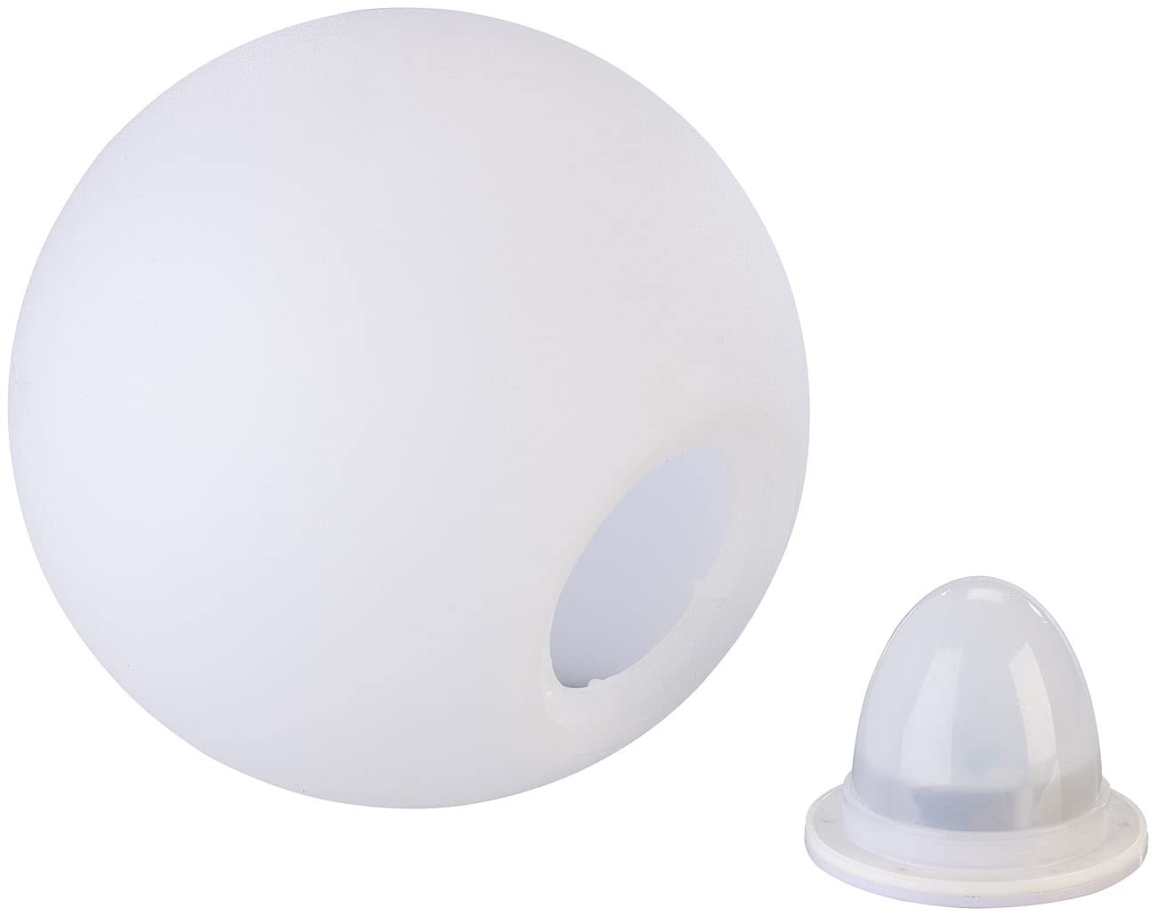 Lunartec Licht-Dekoration Leuchtkugel Akku Ø20cm RGBW IP54