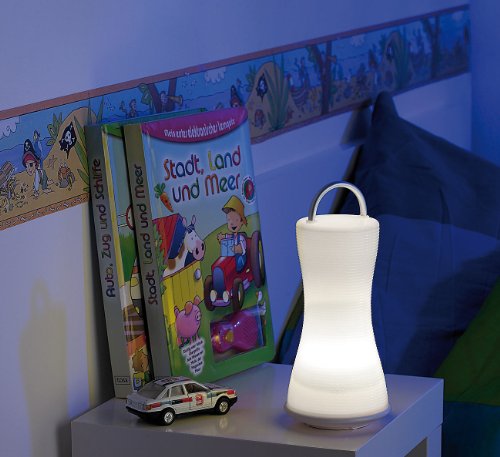 Lunartec Außenbeleuchtung Livinglight Laterne Tischlampe Batterie