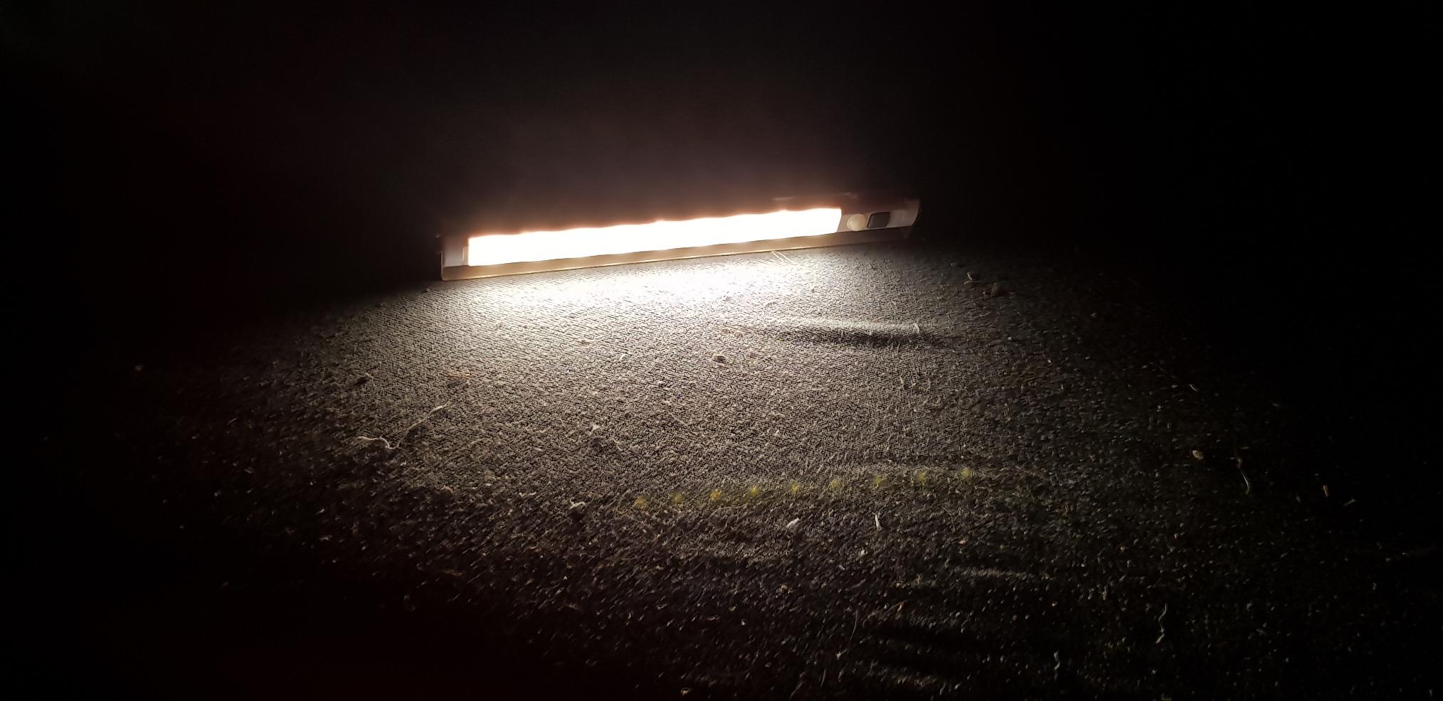 Lunartec Innenbeleuchtung LED-Lichtleiste 9 LEDs warmweiß