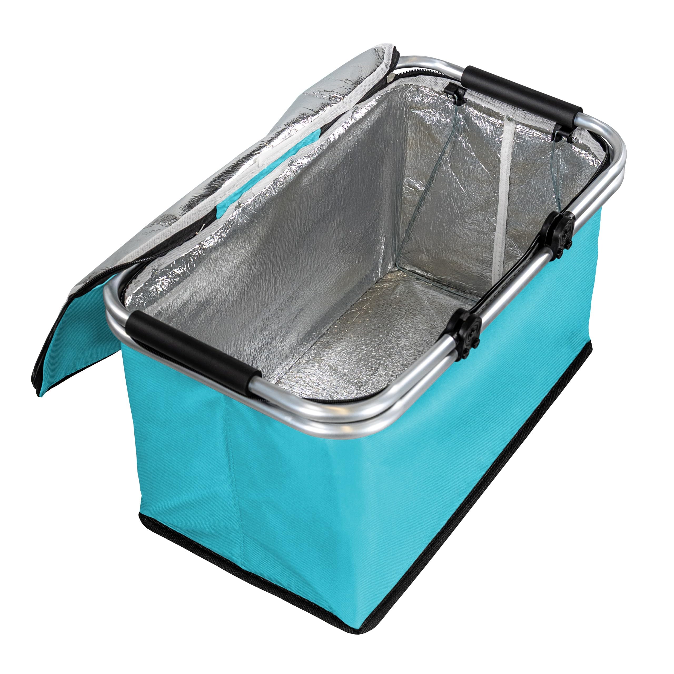 Bonetti Thermo-Einkaufskorb faltbar blau 25 Liter