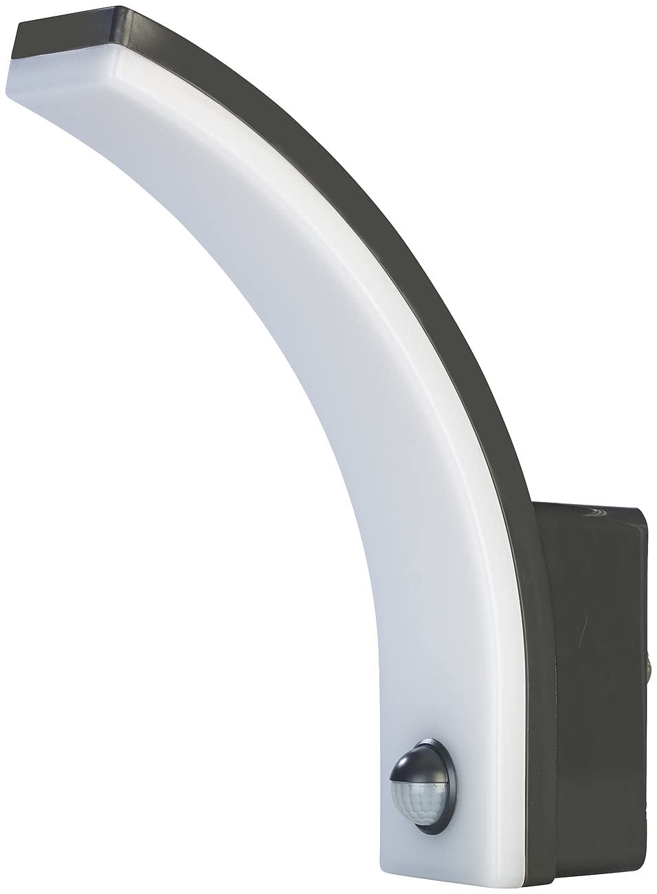 Lunartec Außenbeleuchtung LED-Wandleuchte 2300 lm schwarz