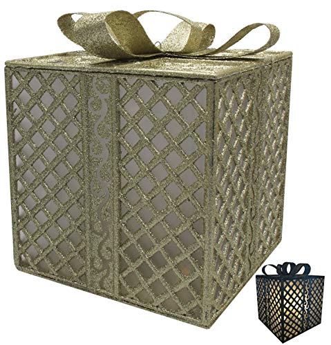 Bonetti Geschenk LED Dekoleuchte gold 25 LEDs Timer
