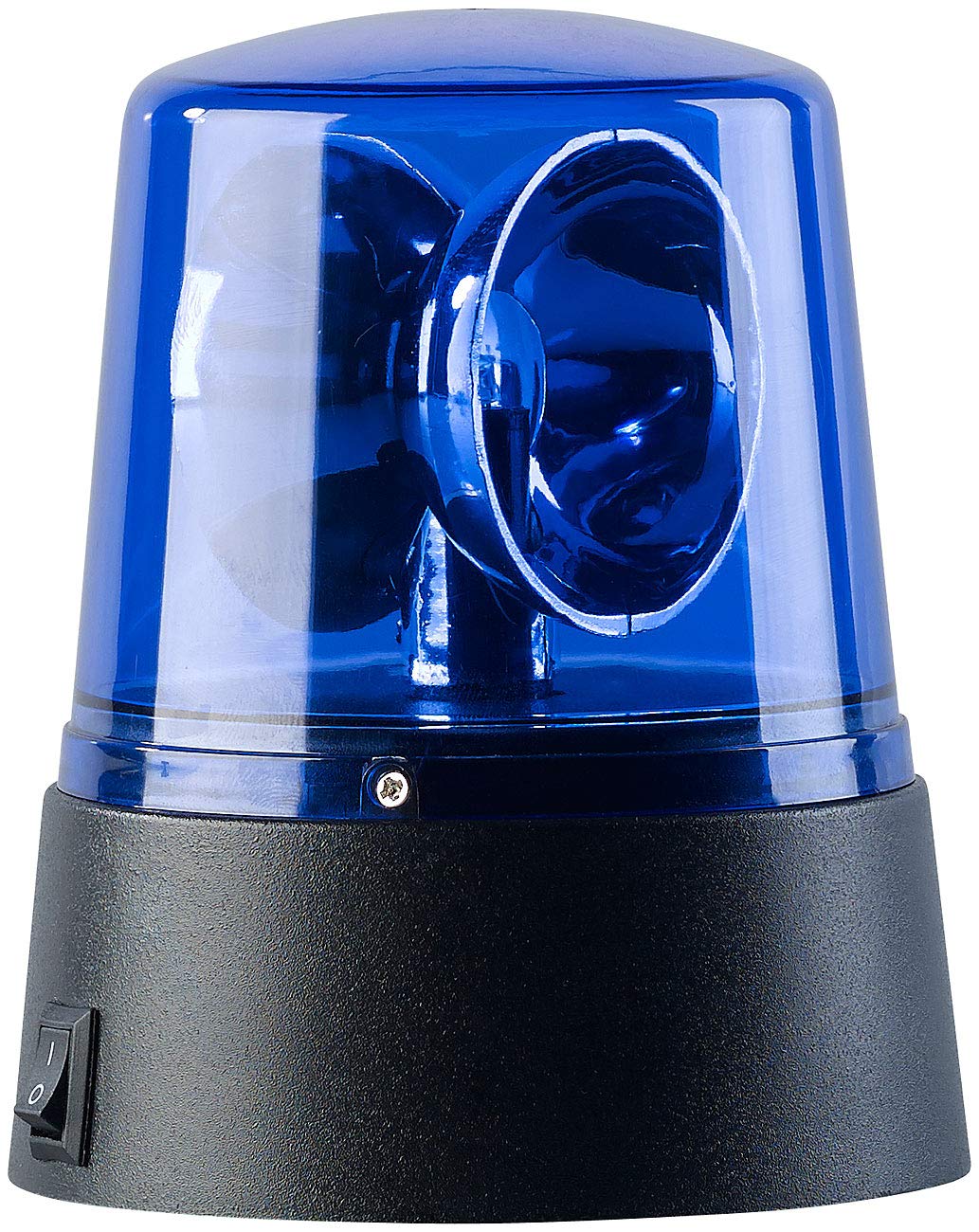 Lunartec Licht-Dekoration Rundumleuchte 2er Blaulicht Batterie