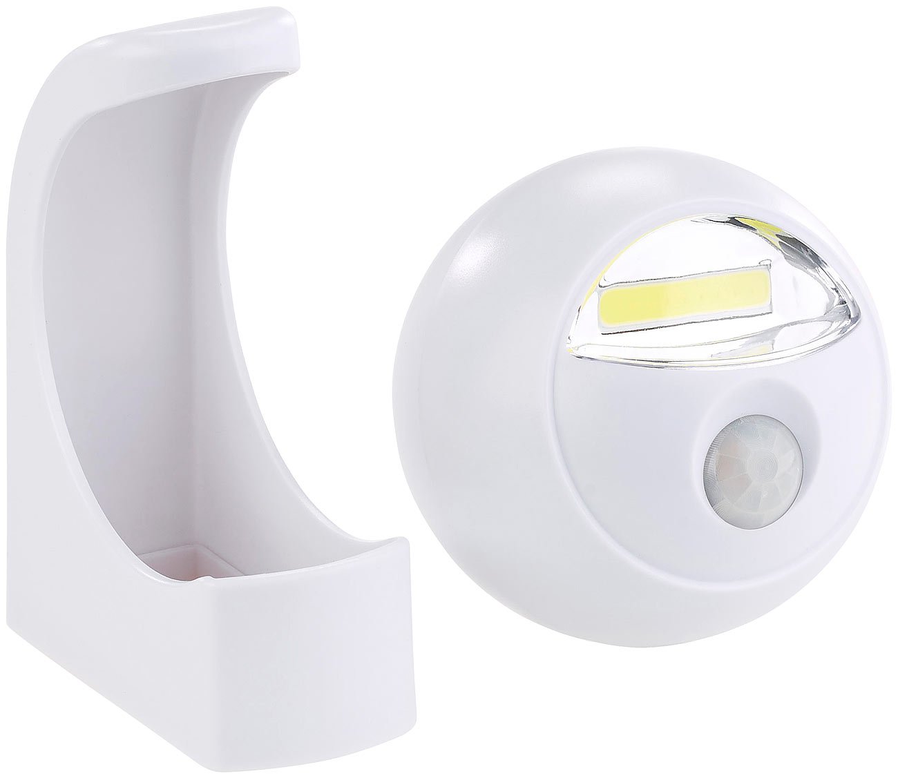 Lunartec Innenbeleuchtung WL-412 Sensorleuchte Batterie 120 Lumen