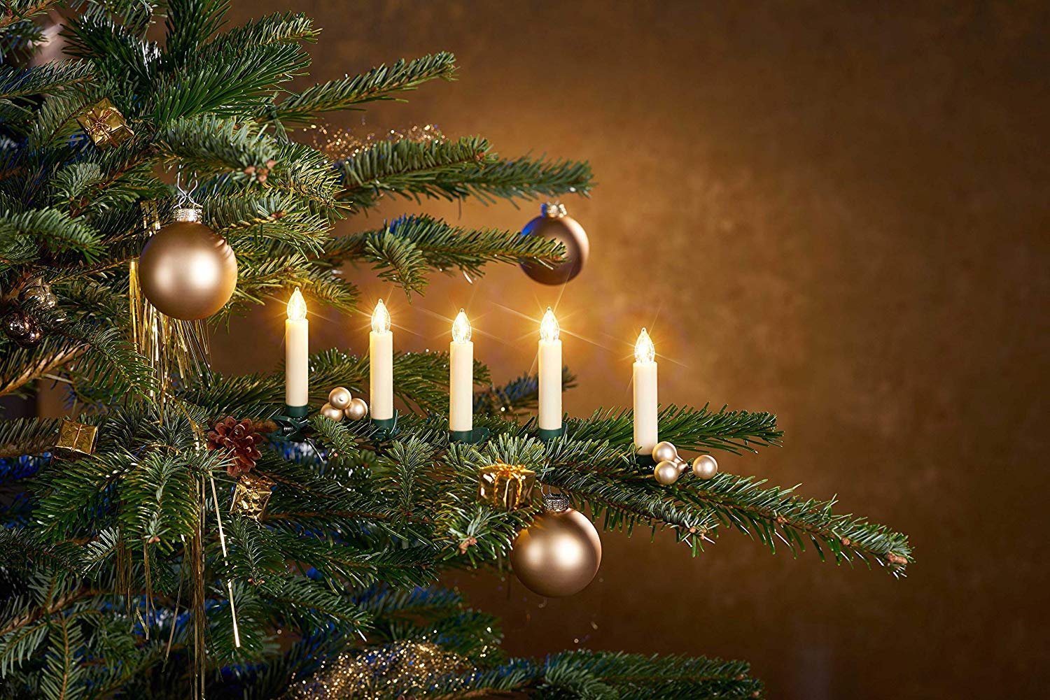 Bonetti Wireless Christmas Candles 12er-Set elfenbein