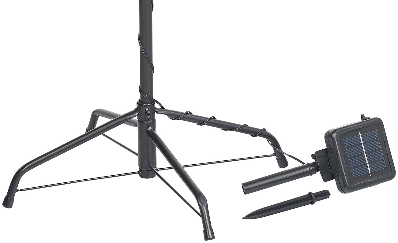 Lunartec Licht-Dekoration Solar-Lichterbaum 150cm 200 LEDs