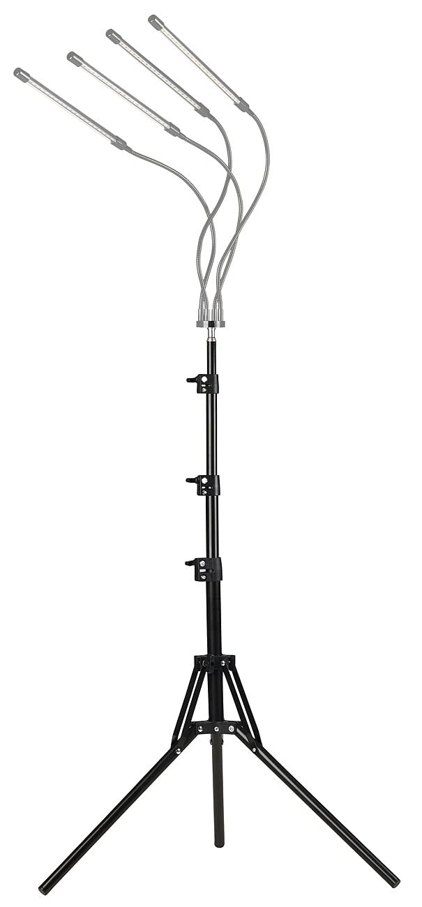 Lunartec Innenbeleuchtung Dreibein-Stativ 60-150 cm 1/4 Zoll