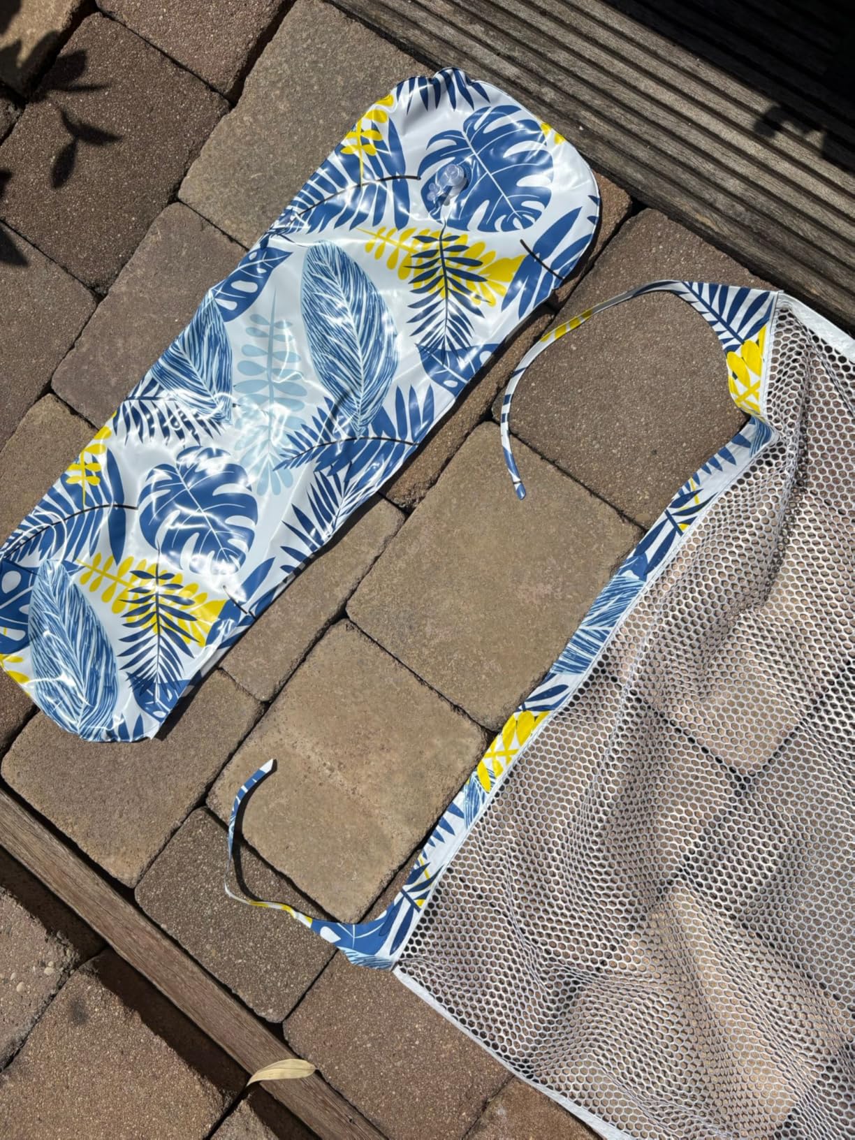 WEARXI Schwimmhilfen Luftmatratze Pool XL 2 Stück 4in1