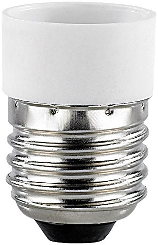 Lunartec Leuchtmittel E27 auf E14 Sockeladapter 4er-Set