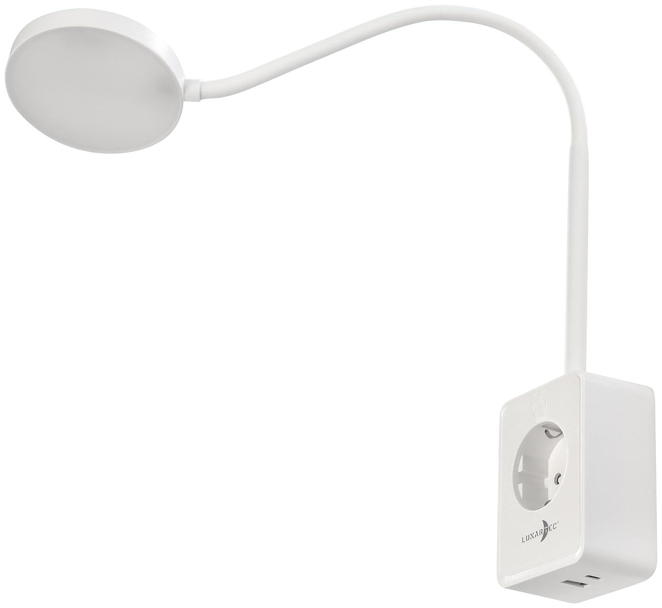 Lunartec Innenbeleuchtung CCT-Steckerleuchten 2er-Set schwarz USB