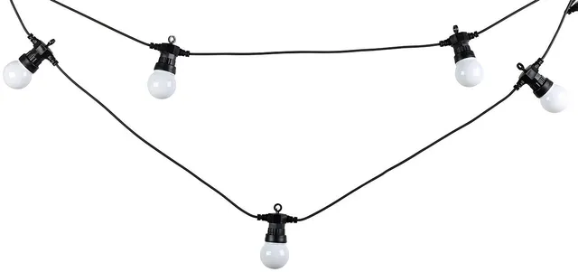 Lunartec Licht-Dekoration Party-LED-Lichterkette 20 LEDs 9,5m