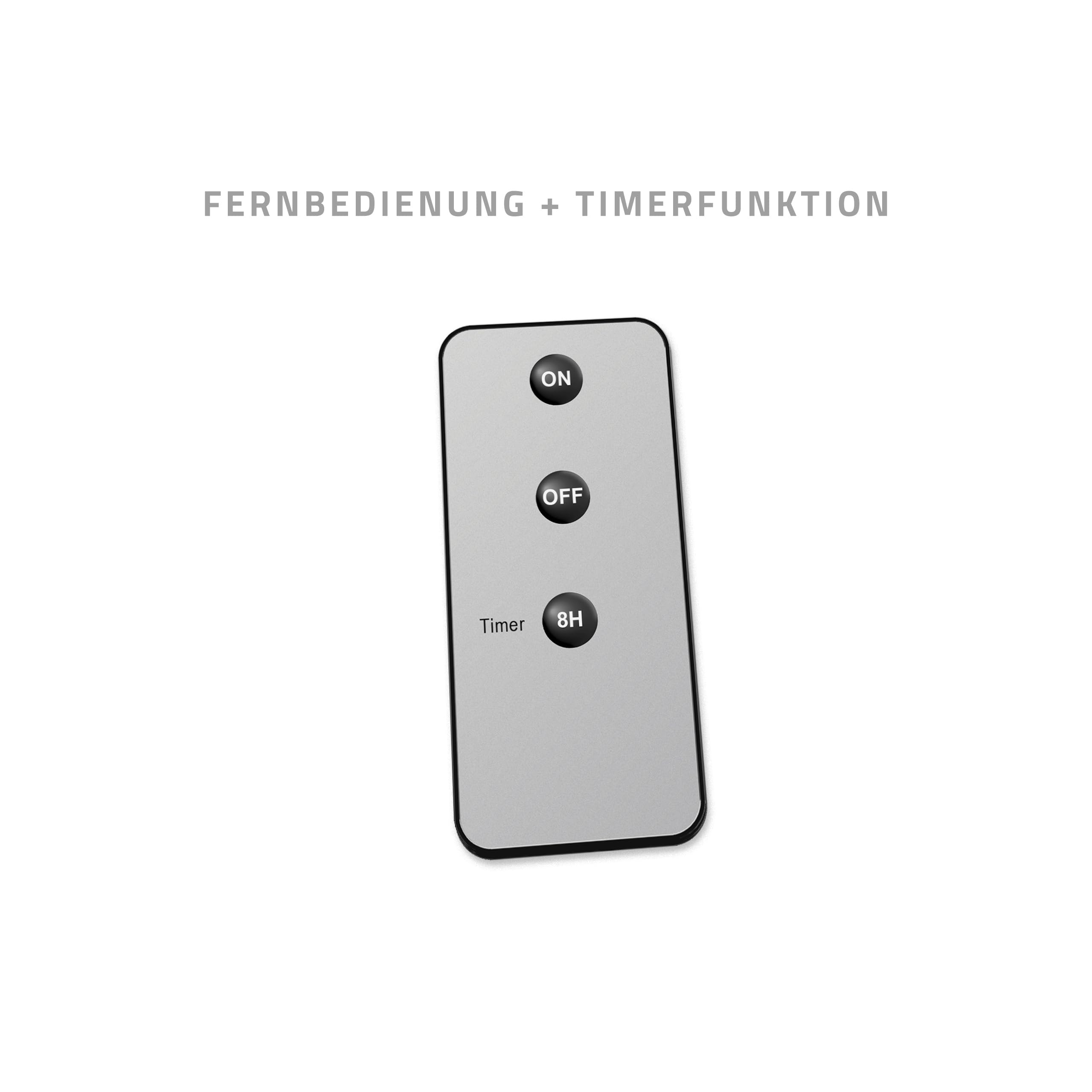 Bonetti Weihnachtsstern Holz 30 cm LED Stern Warmlicht Batterie