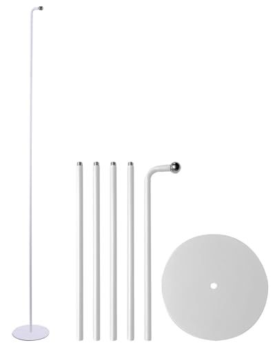 Lunartec Innenbeleuchtung Bodenständer magnetisch 150 cm weiß