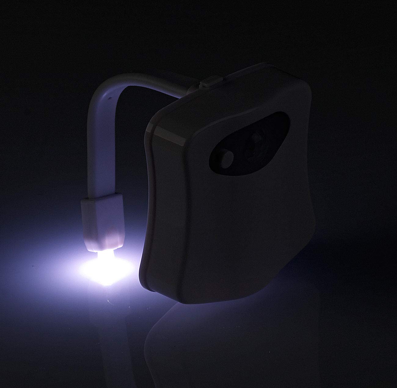 Lunartec WC Licht LED Toilettenlicht mit Bewegungsmelder 16 Farben