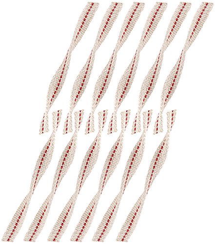 Lunartec Taschenlampen Universal-Öllampendocht 12er-Pack 120mm