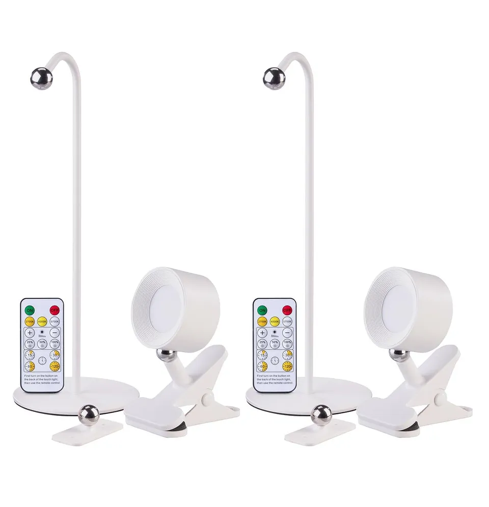 Lunartec Innenbeleuchtung 2er-Set Akku-Magnet-Leuchte 160 Lumen