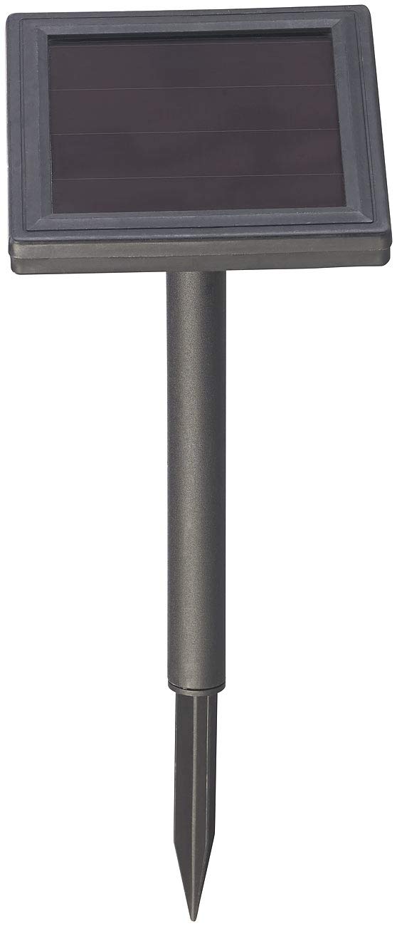 Lunartec Licht-Dekoration Solar-Tannenbaum-Lichterkette warmweiß 300 LEDs