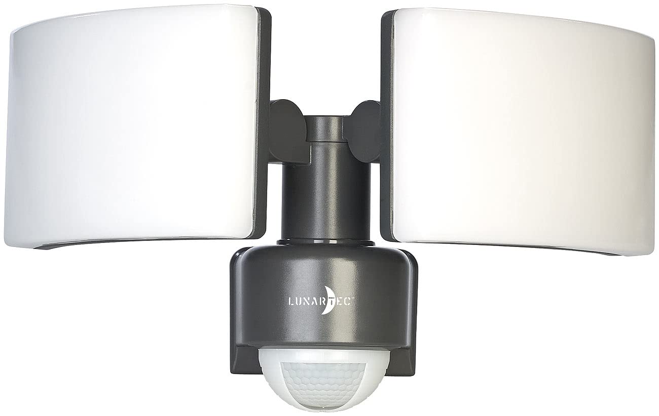 Lunartec Außenbeleuchtung Duo-LED-Wandstrahler 40 W weiß IP65