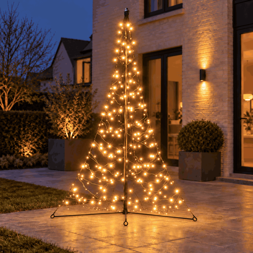 Fairybell Premium All-Surface LED-Baum 2 m 256 LED mit Mast