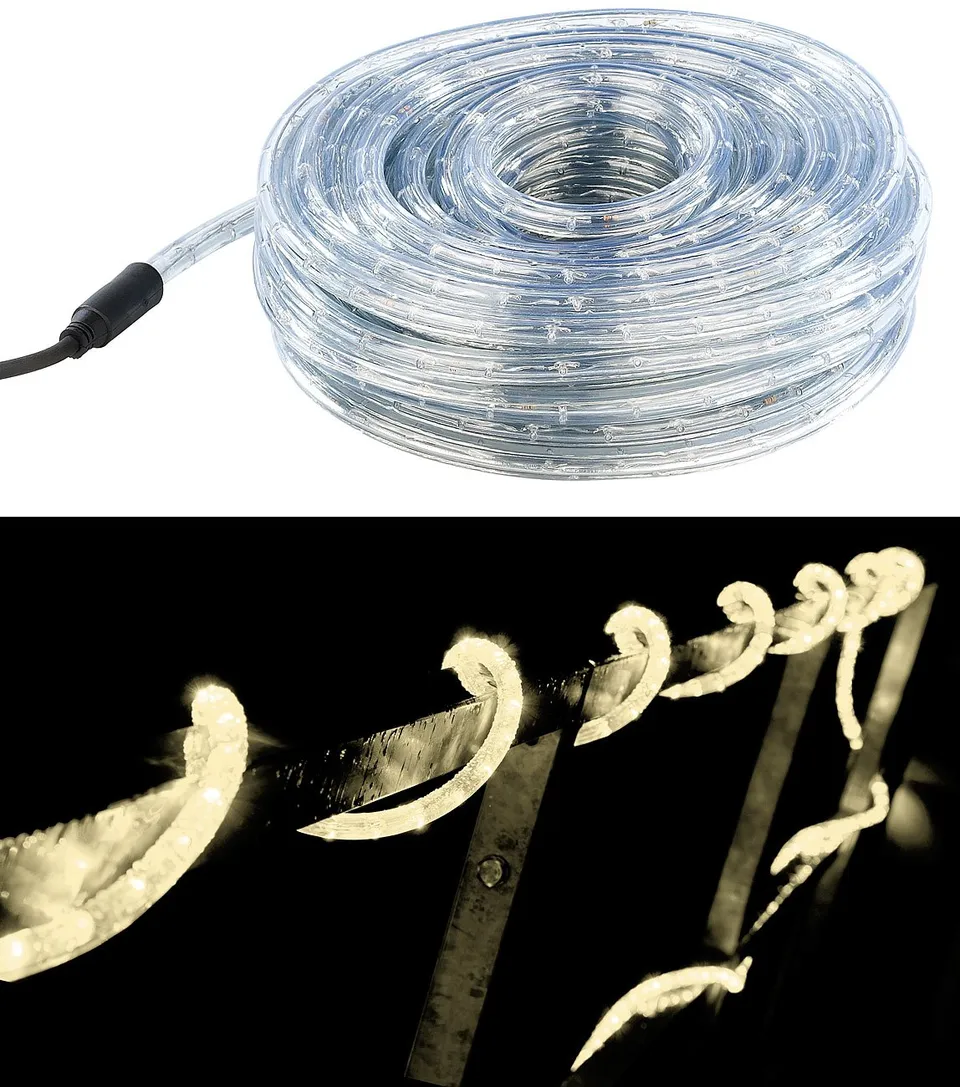 Lunartec Licht-Dekoration LED Lichtschlauch 20 m 720 LEDs