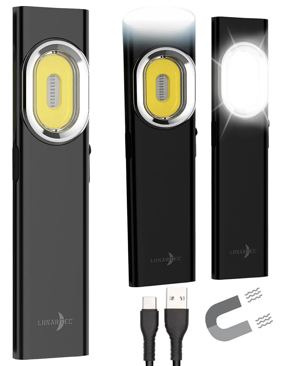 Lunartec Taschenlampen Mini-Arbeitsleuchte 700lm Akku einzeln