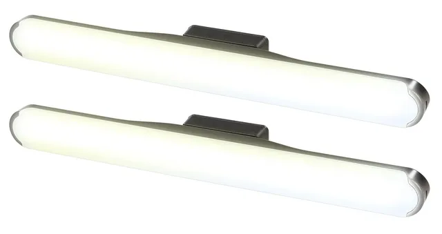 Lunartec Innenbeleuchtung LED-Leselicht 2er-Set 35cm dimmbar