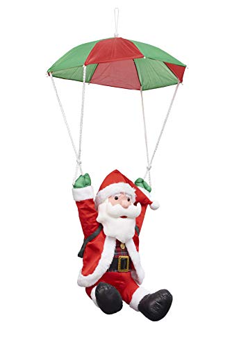 Bonetti Weihnachtsmann am Fallschirm 90cm Deko innen