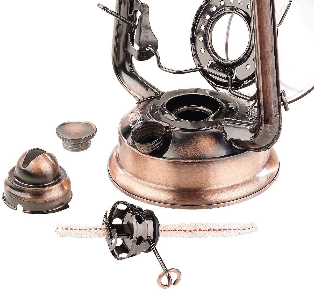 Lunartec Anika Stalllaterne Petroleum Bronze 24 cm