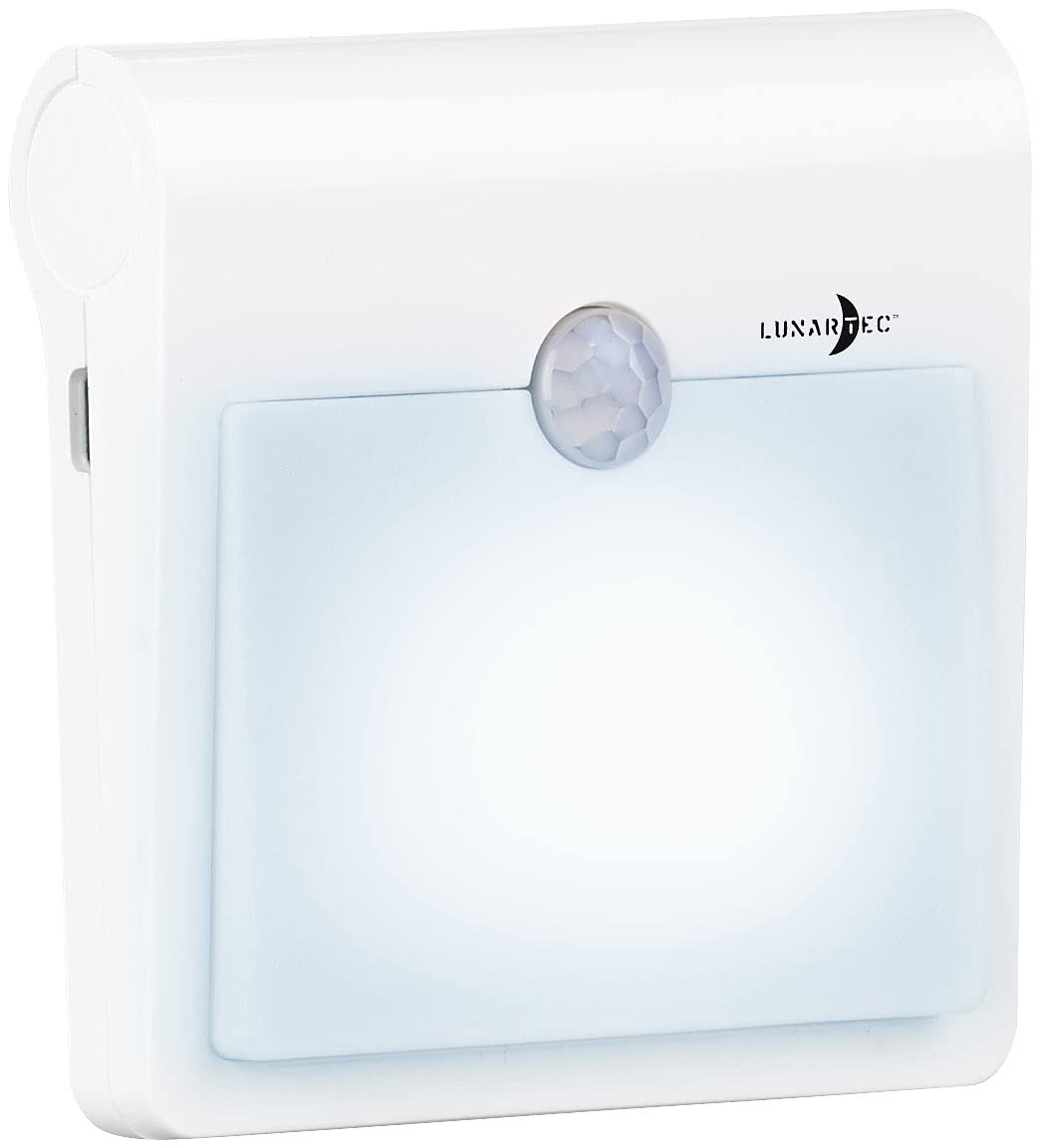 Lunartec Akku LED-Nachtlicht Bewegungsmelder warmweiß