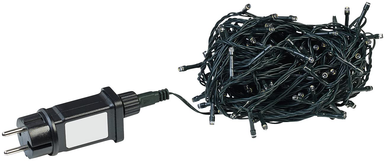 Lunartec Licht-Dekoration WLAN-Lichterkette 2er-Set 16m warmweiß