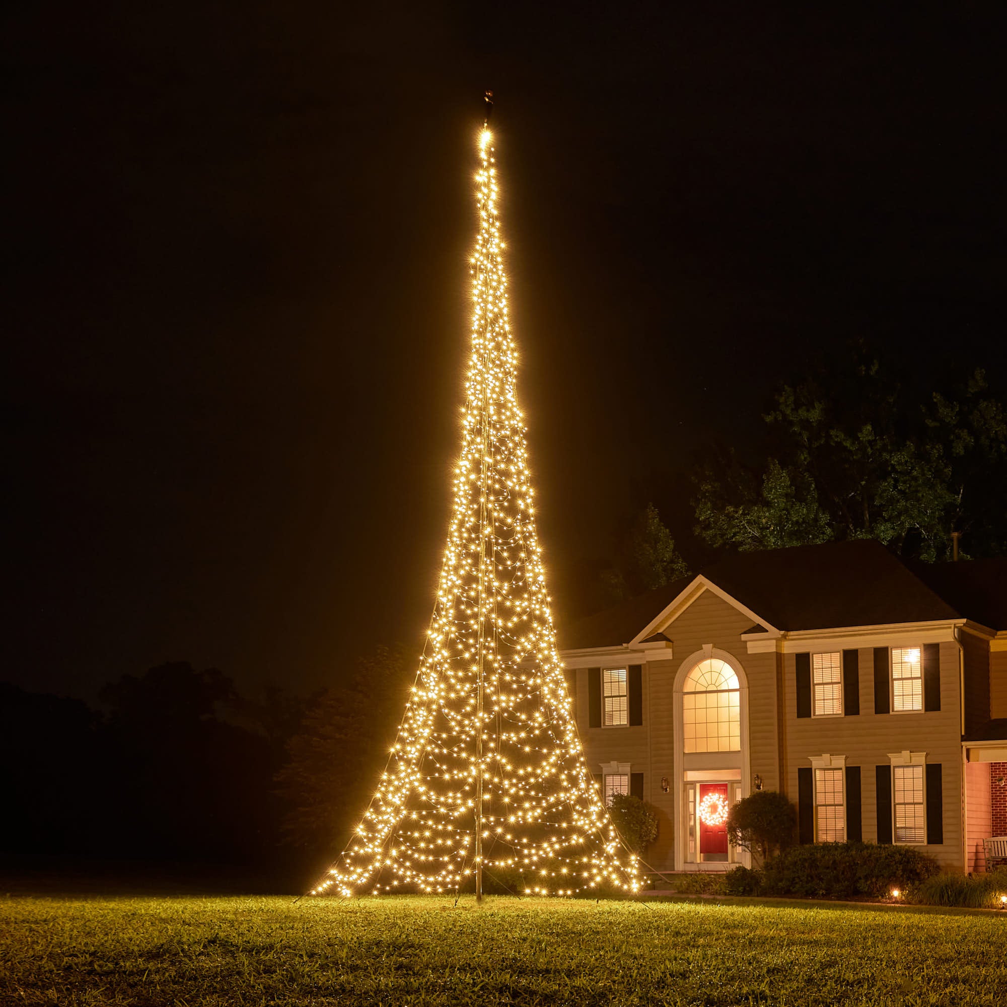 Fairybell Standard 10 m 2000 LED Lichterbaum warmweiß ohne Mast
