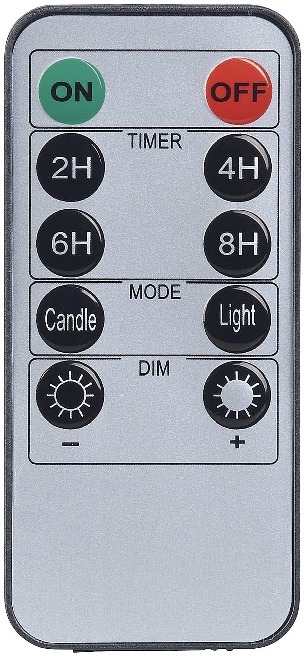 Lunartec Licht-Dekoration LED-Echtwachskerzen 2er-Set warmweiß