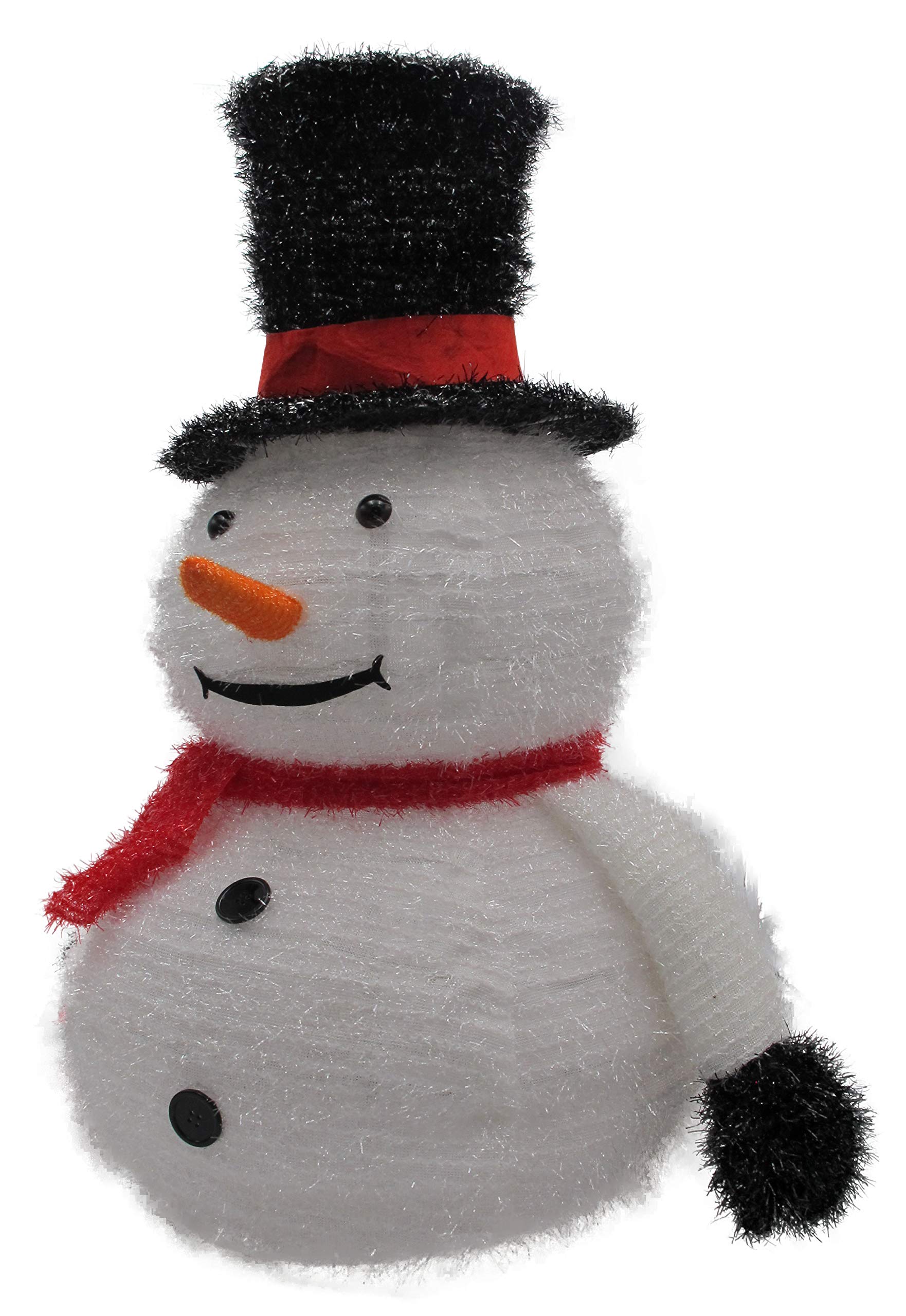 Bonetti LED Lichterketten Schneemann LED-Figur warmweiß 65 cm