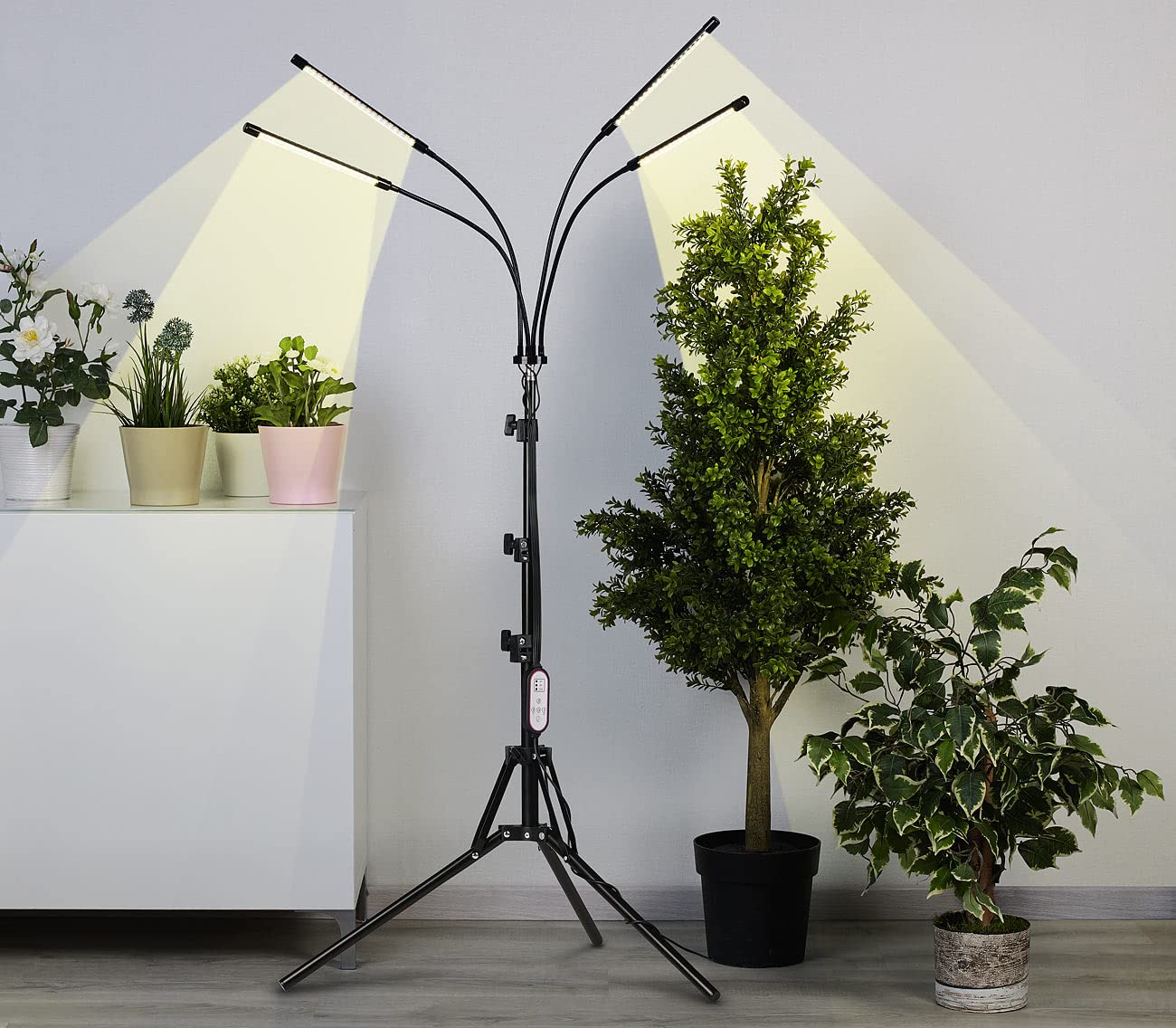 Lunartec Innenbeleuchtung Dreibein-Stativ 60-150 cm 1/4 Zoll
