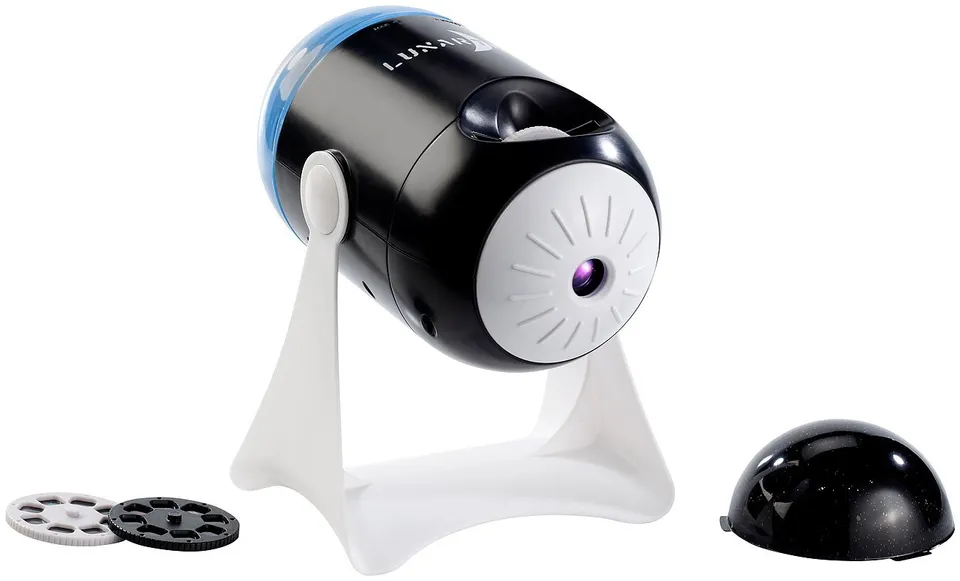 Lunartec Licht-Dekoration Sternprojektor Weltallzauber Batterie