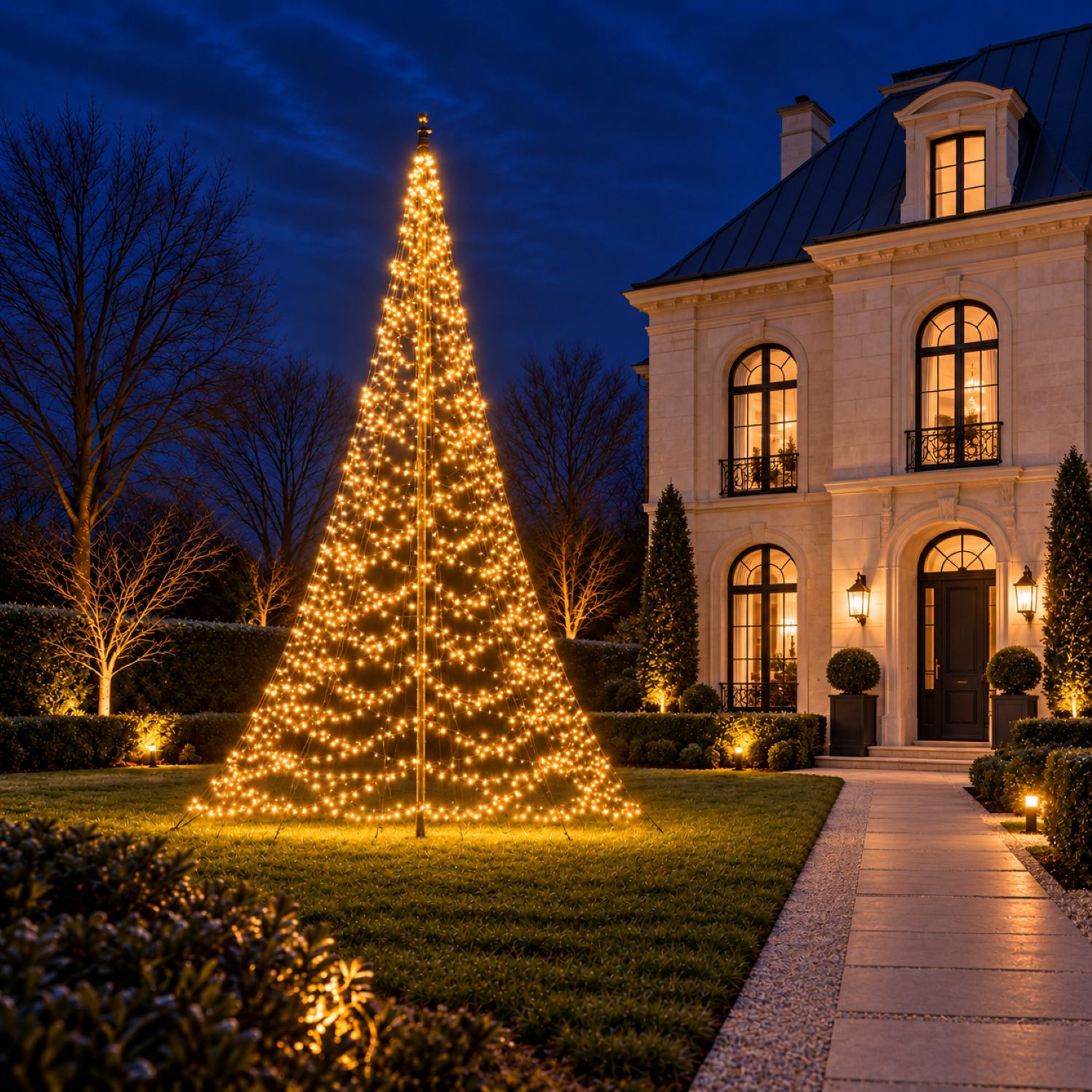 Fairybell Premium 6 Meter Weihnachtsbaum 2048 LED Luminous Switch